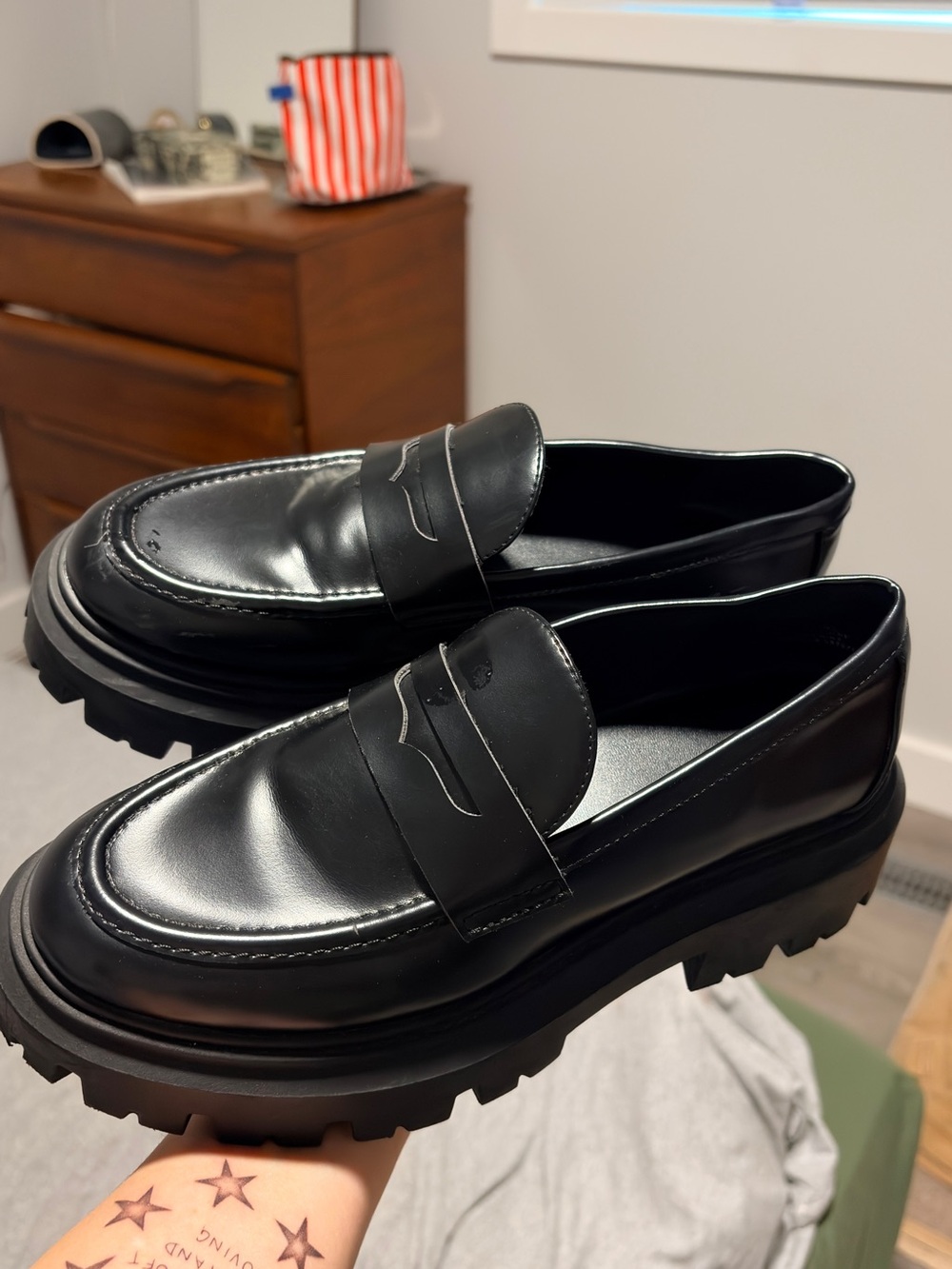 Women’s Lug-Sole Penny Loafers
